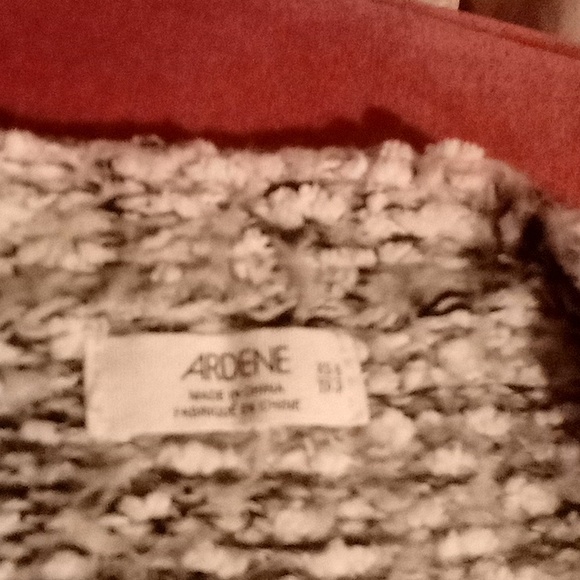 Grey and White knitted sweater XS - Picture 2 of 2